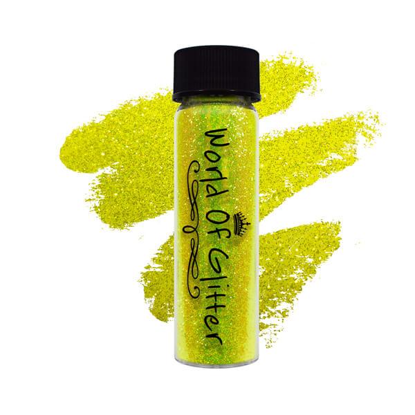 Kingston Yellow Nail Glitter